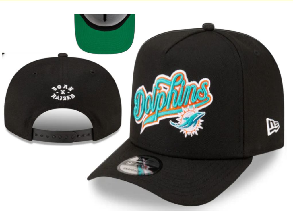 2026 NFL Miami Dolphins Hat style YS04->nfl hats->Sports Caps